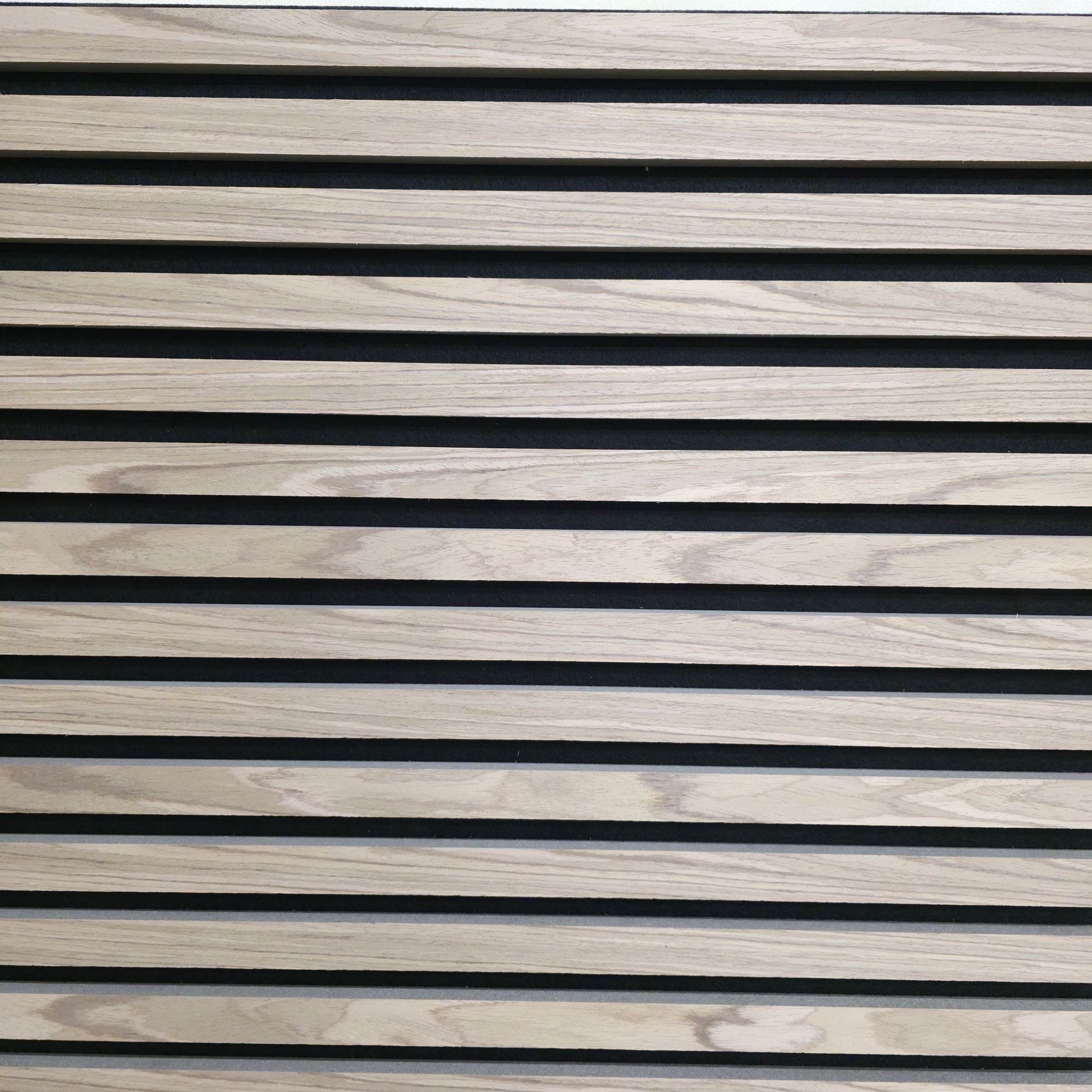 Pack of 4 Square Wood Acoustic Wall Panels 600mm x 600mm With 1x Free Adhesive