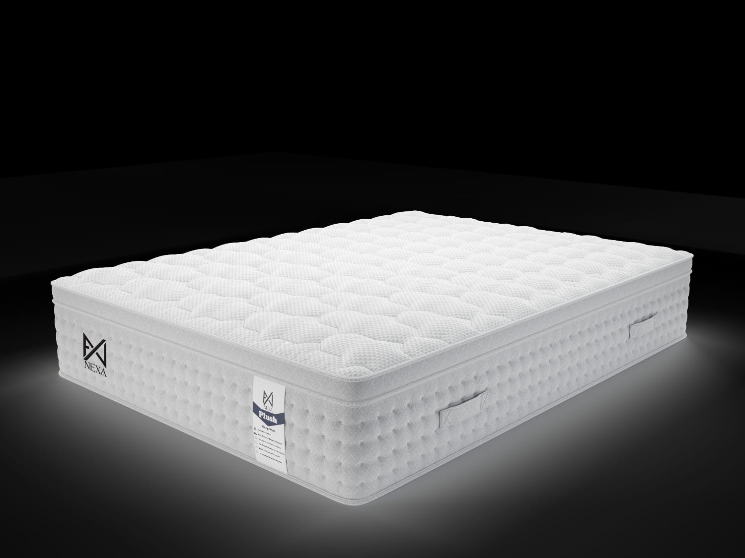 The Luxury Plush Nexus 1000 Pocket Spring Pillow Top Mattress - Medium